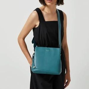 RADLEY LONDON turquoise leather crossbody